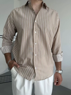 Regular Çizgili Gömlek