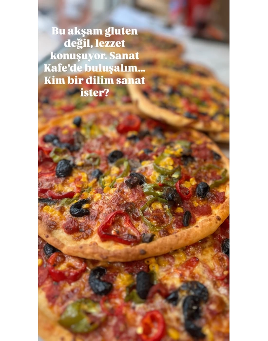 Glutensiz Sebzeli Pizza