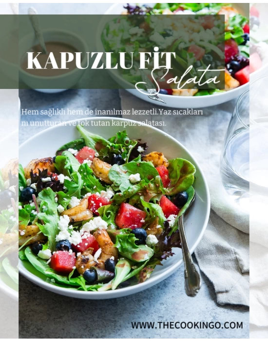 KARPUZLU FİT SALATA