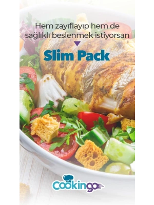 24 Günlük 2 ana öğün 1 Ara öğünlü Beslenme Programı (Slim Pack)