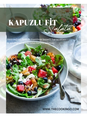 KARPUZLU FİT SALATA