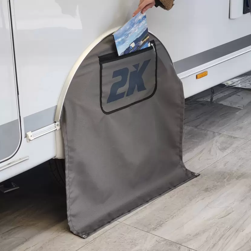 2K Cepli Ripstop Karavan Teker Kılıfı 91x84cm