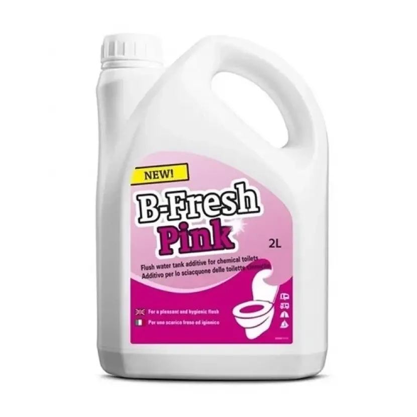 B-Fresh Pink 2L Temiz Sifon Su Tankı Tuvalet Kimyasalı