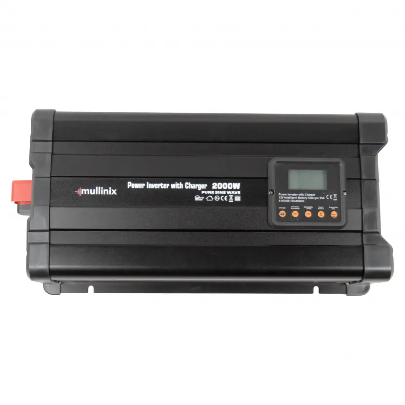 Mullinix NFS 2000W 12V 25A Şarjlı UPS Transfer Switchli Tam Sinüs İnvertör