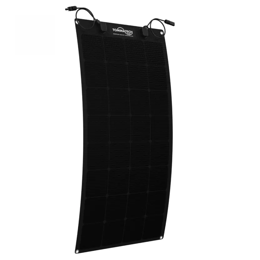 TommaTech 110Wp Flexible(Esnek) Dark 12V Full Black Güneş Panelleri