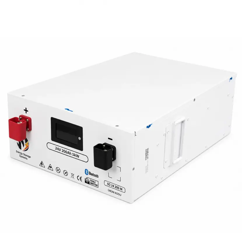 SD Energy 24v 200Ah M EVE, JK Bms 6000DOD Bluetooth Lifepo4 Lityum Akü