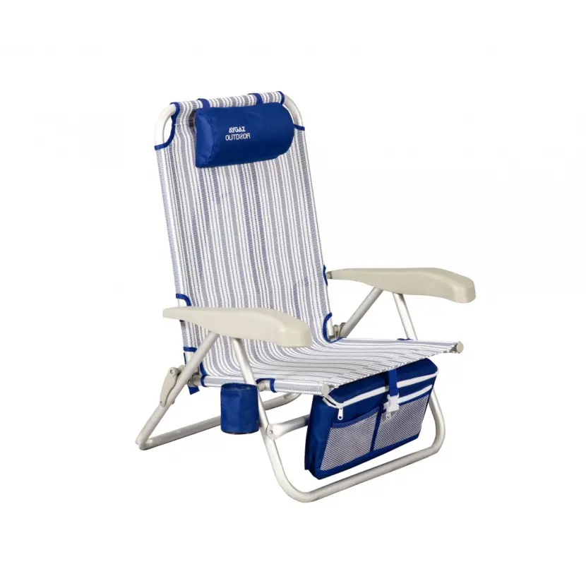 Aygaz Outdoor 100Kg Alüminyum 5 Kademeli Katlanır Plaj Sandalyesi