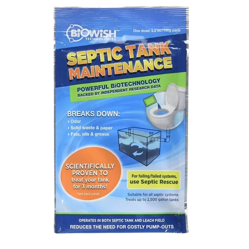 BiOWiSH (9500Lt) Septik Tank Temizleyici Atık Parçalayıcı 3.5oz/ 100g