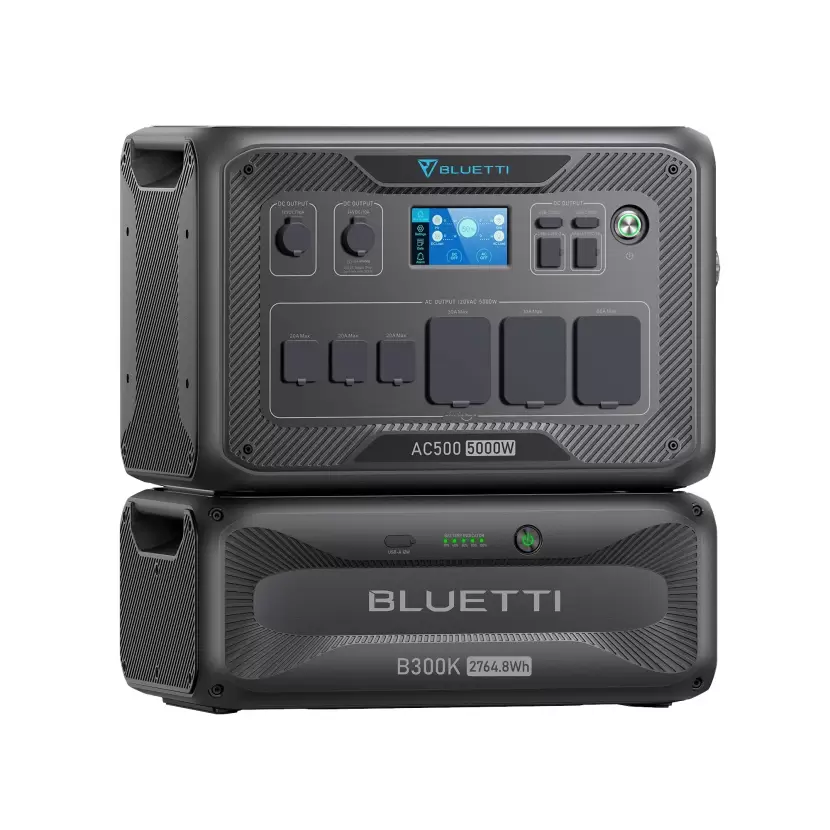 Bluetti AC500 5000W UPS İnverter + B300K 2765Wh Kapasiteli Batarya