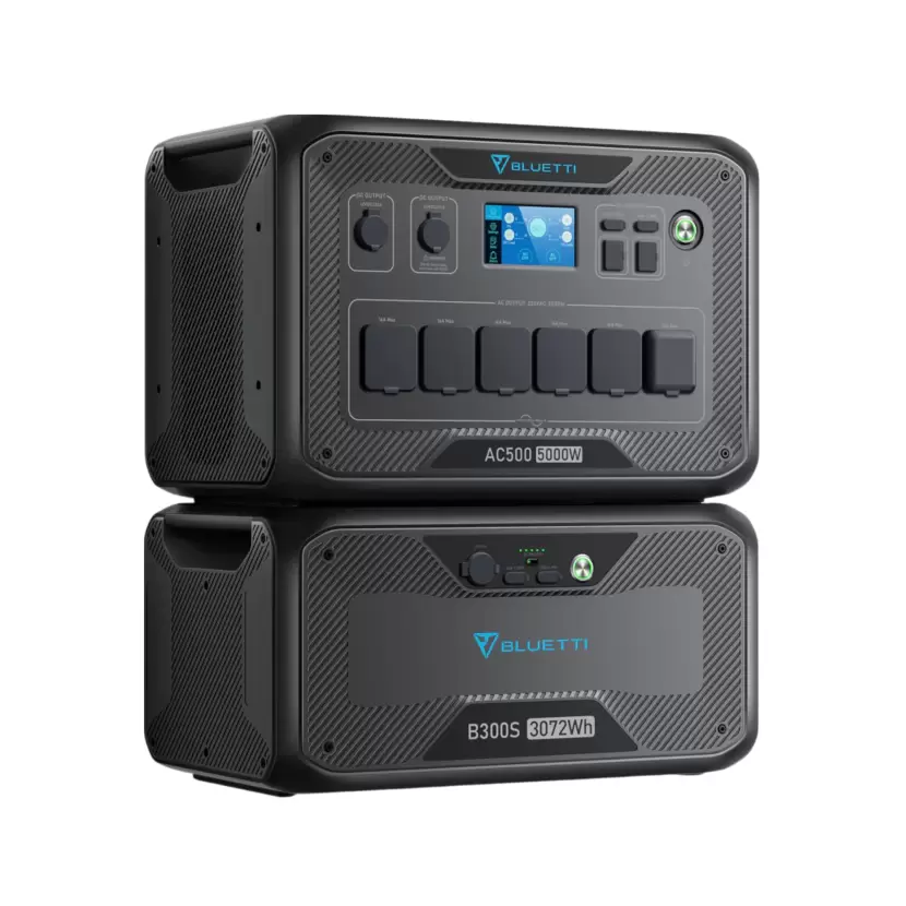 Bluetti AC500 5000W UPS İnverter + B300K 2765Wh Kapasiteli Batarya
