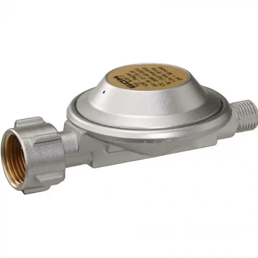 GOK 30mbar G12-G1/4 Basınç Korumalı Gaz Regülatörü/Dedantör