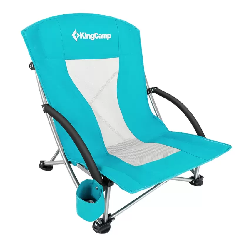 KingCamp Lilac Beach Chair Plaj ve Dinlenme Sandalyesi Cyan