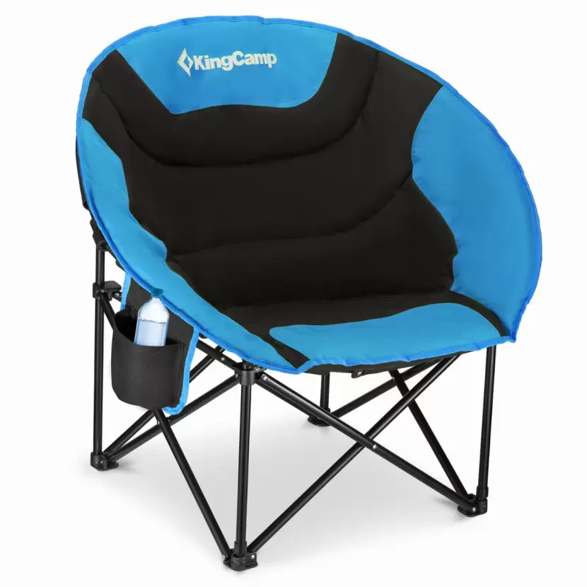 KingCamp Moon Ultra Konforlu Kamp Sandalyesi B.Blue