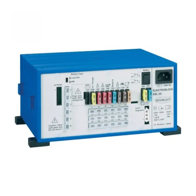 Lippert EBL 211 Motokaravan Elektro Blok ve LT 453 Kontrol Paneli Seti 18A (LP9990321)