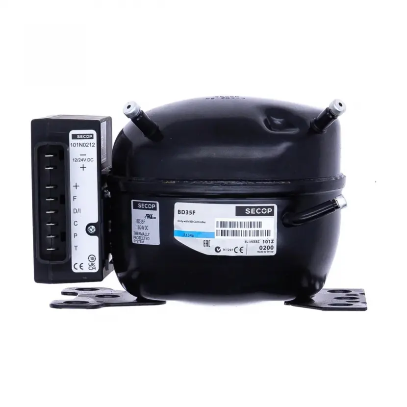 Secop BD35F 12/24V DC R134a Karavan ve Tekne Buzdolabı Kompresörü