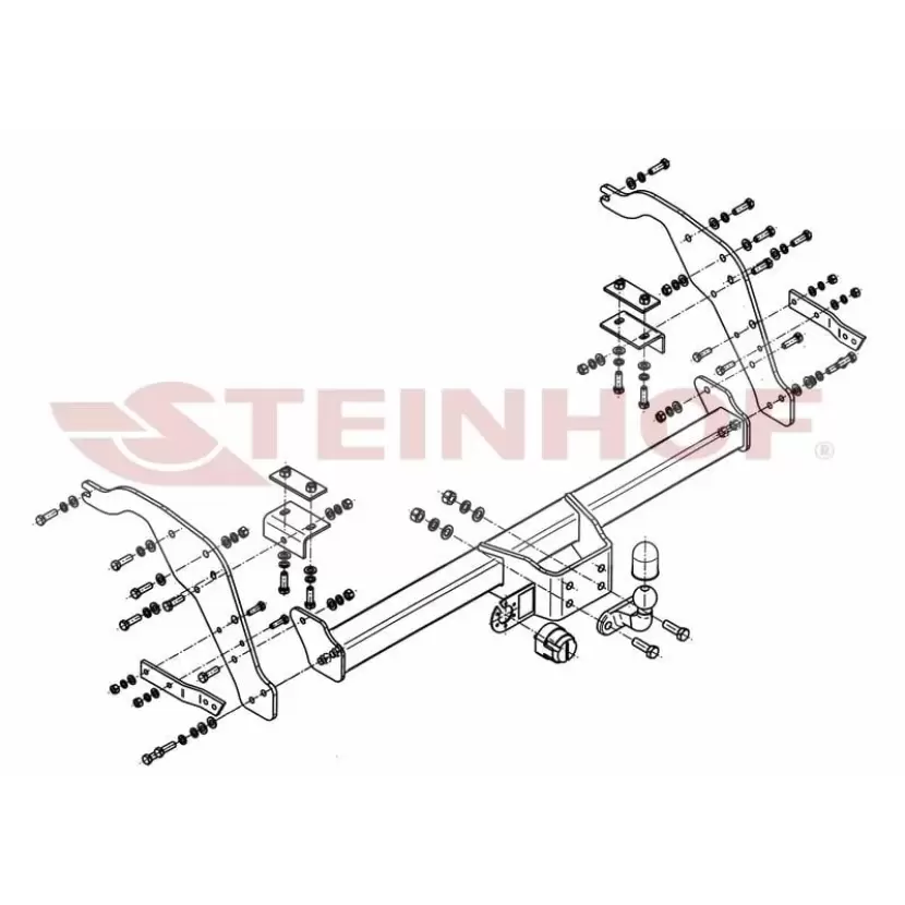 Steinhof Ford Ranger III 01.2012 - 01.2022 Arası Çeki Demiri