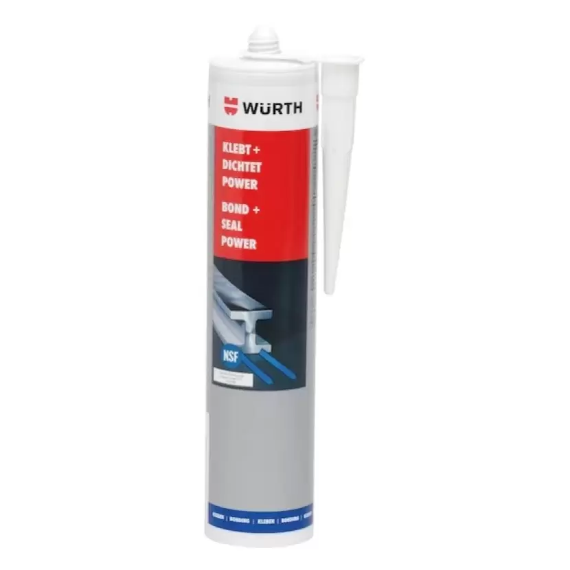 Würth Solar Panel Yapıştırıcı Silikon Sızdırmaz Power (Beyaz)