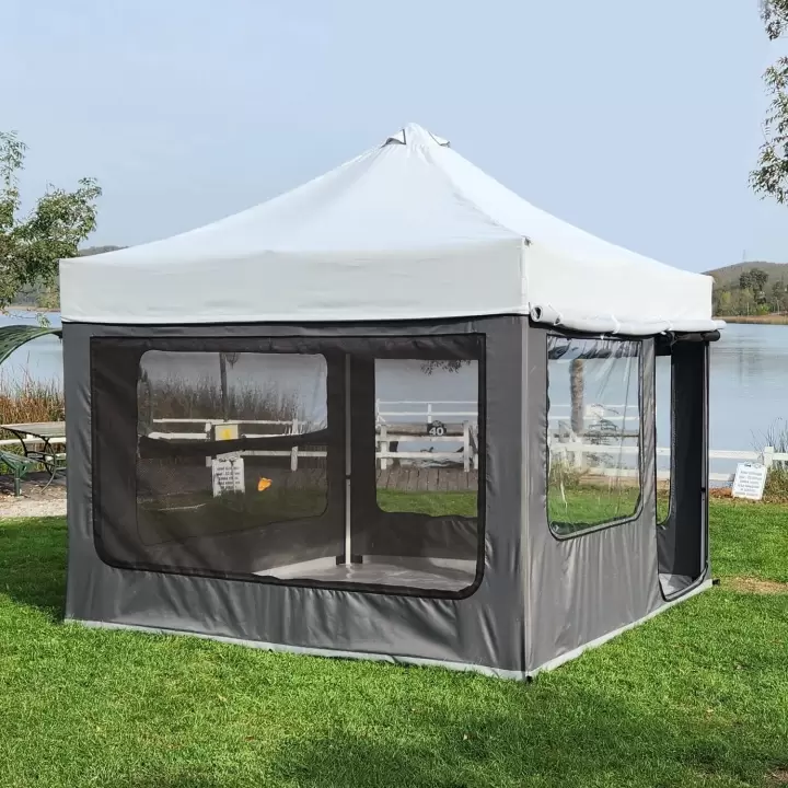 2K 290 x 290cm Gazebo 4 Mevsim Kamp Çadırı