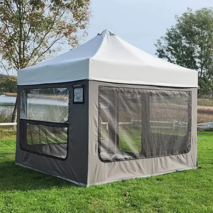 2K 290 x 290cm Gazebo 4 Mevsim Kamp Çadırı