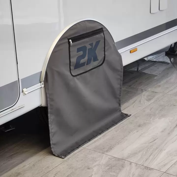 2K Cepli Ripstop Karavan Teker Kılıfı 91x84cm