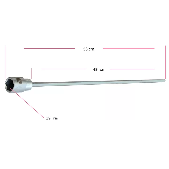 2K Karavan 19mm 53cm Karavan Destek Ayağı Matkap Ucu