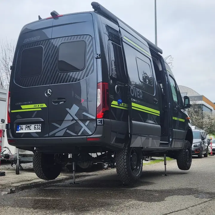 WANII 10 Ton Hidrolik Motokaravan/Çekme Karavan Dengeleme ve Terazi Sistemi