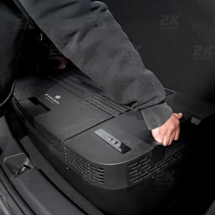 Evacool Tesla Model Y Uyumlu 35 Litre 12,24,220V Kompresörlü Taşınabilir Buzdolabı