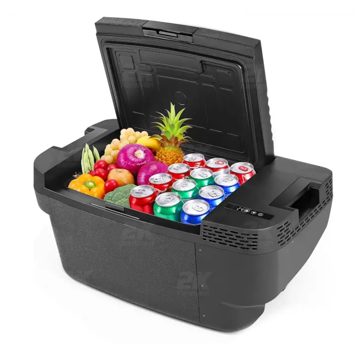 Evacool Tesla Model Y Uyumlu 35 Litre 12,24,220V Kompresörlü Taşınabilir Buzdolabı