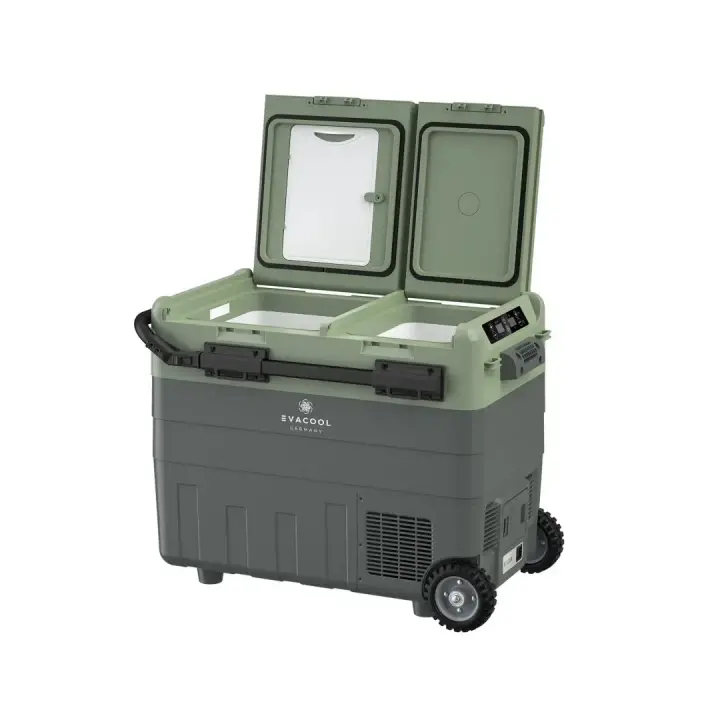 Evacool Eva HB55 Hybrid 50L 12-24V Kompresörlü Taşınabilir Soğutucu (Dahili Bataryalı)
