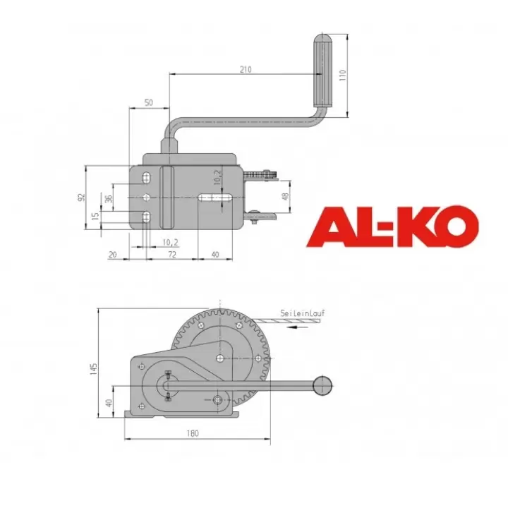 Alko Basic 450 - 450Kg Frensiz Halatsız El Vinç