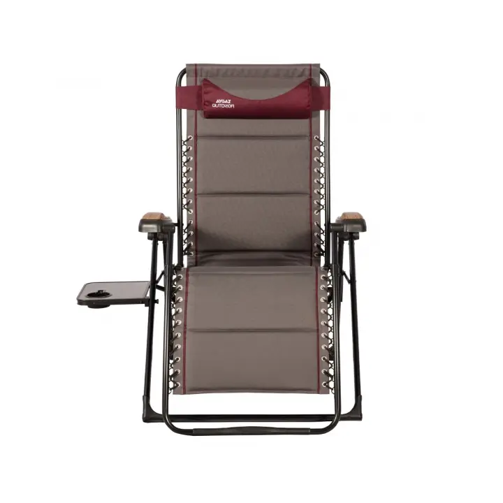 Aygaz Outdoor 120Kg Alüminyum Katlanır Şezlong Sandalyesi