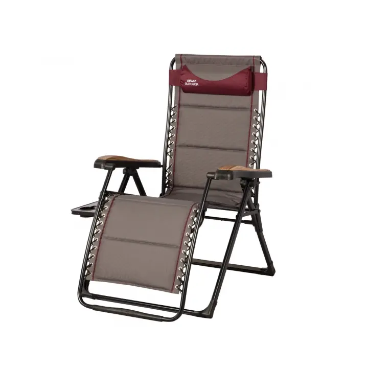 Aygaz Outdoor 120Kg Alüminyum Katlanır Şezlong Sandalyesi
