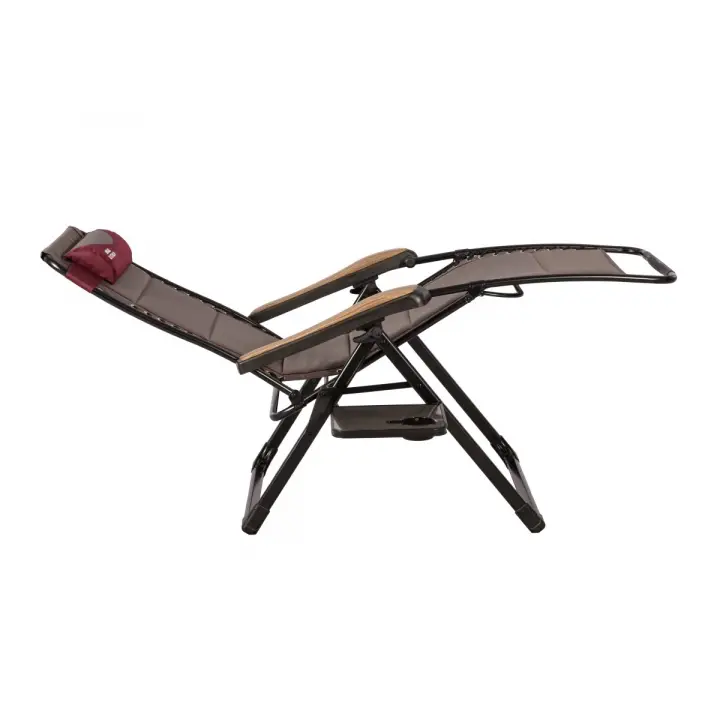 Aygaz Outdoor 120Kg Alüminyum Katlanır Şezlong Sandalyesi
