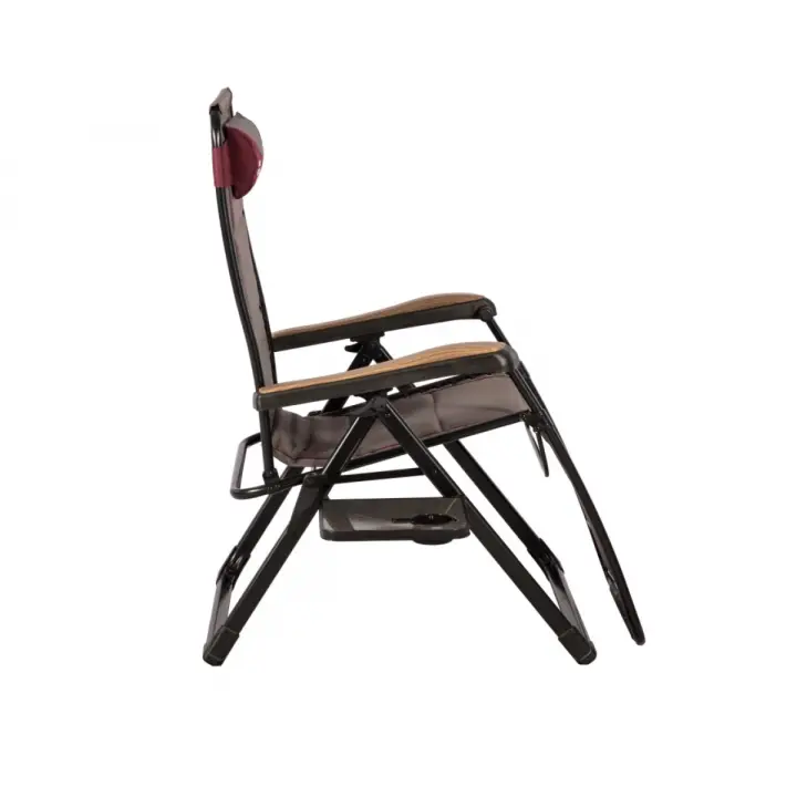 Aygaz Outdoor 120Kg Alüminyum Katlanır Şezlong Sandalyesi