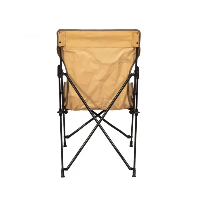 Aygaz Outdoor Kahverengi 120Kg Çelik Katlanır Kamp Sandalyesi