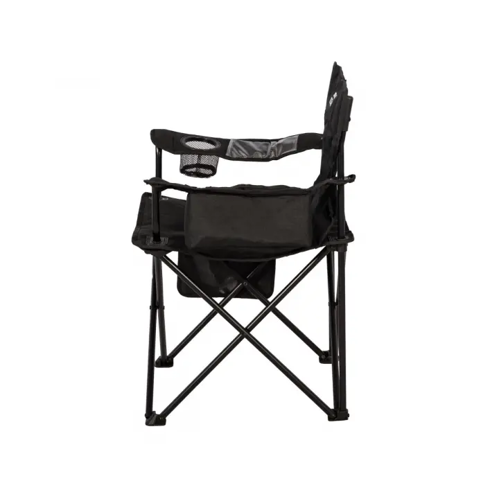 Aygaz Outdoor Siyah 100Kg Çelik Katlanır Kamp Sandalyesi