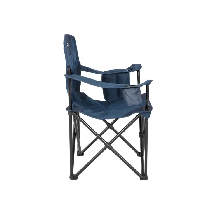 Aygaz Outdoor XXL Kıng Lacivert 150Kg Çelik Katlanır Kamp Sandalyesi