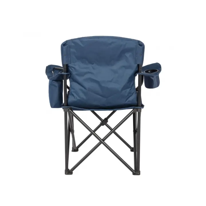 Aygaz Outdoor XXL Kıng Lacivert 150Kg Çelik Katlanır Kamp Sandalyesi