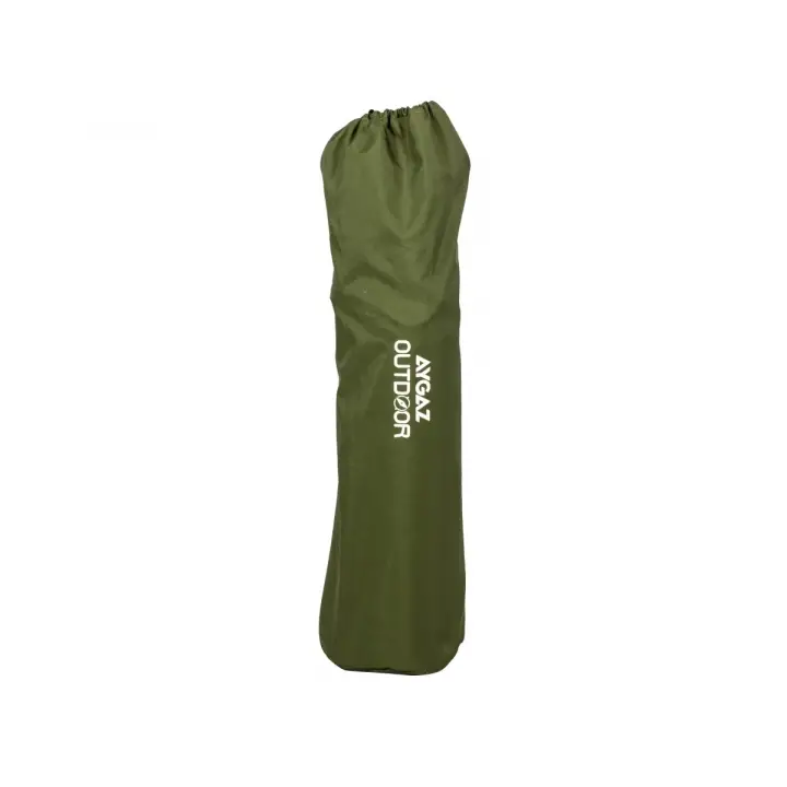 Aygaz Outdoor Yeşil 100Kg Çelik Katlanır Kamp Sandalyesi