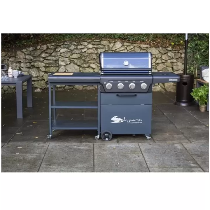 Aygaz Outdoorchef  X475 Klasik Barbekü - Gri Mavi