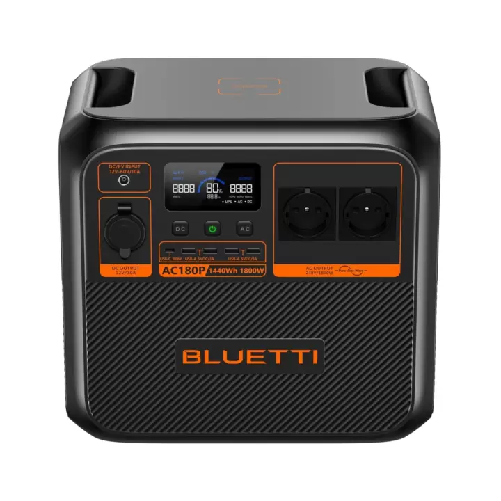 Bluetti AC180P UPS 1440Wh Kapasiteli Taşınabilir Güç Kaynağı