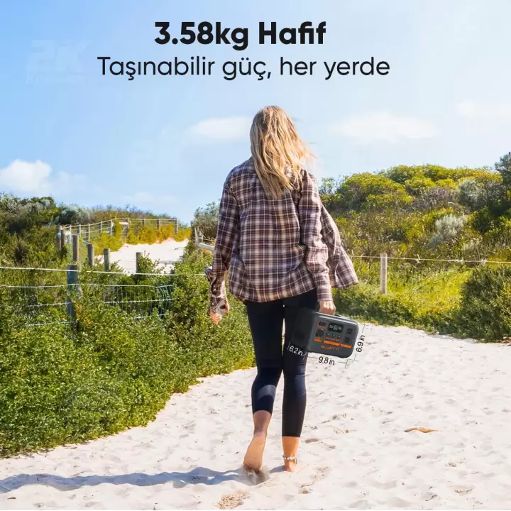 Bluetti AC2P 230.4Wh Kapasiteli Taşınabilir Güç Kaynağı