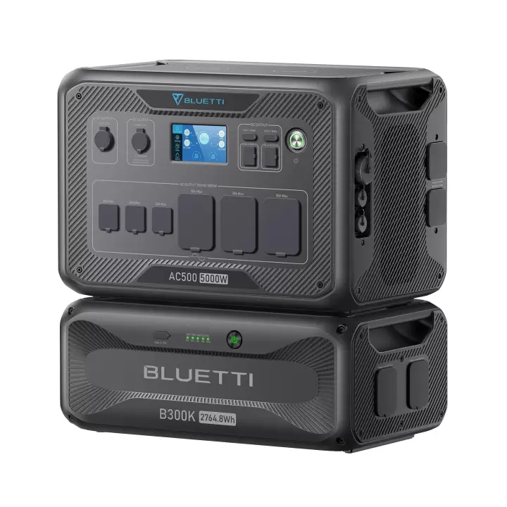 Bluetti AC500 5000W UPS İnverter + B300K 2765Wh Kapasiteli Batarya