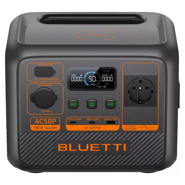 Bluetti AC50P UPS 504Wh Kapasiteli Taşınabilir Güç Kaynağı