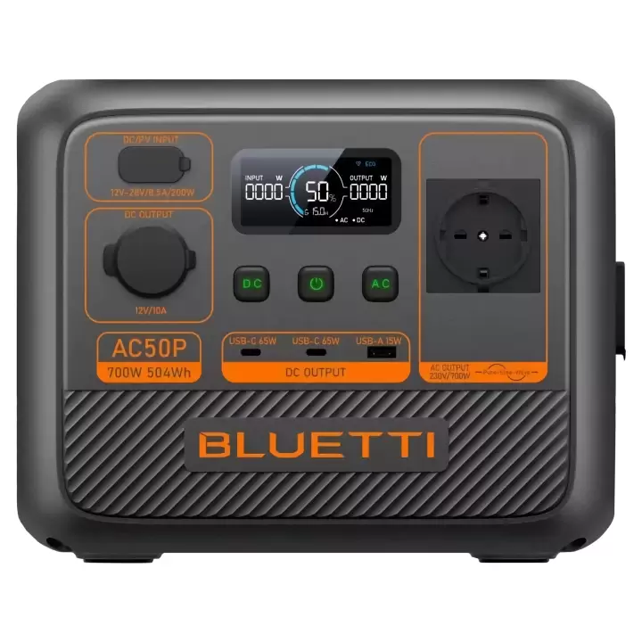 Bluetti AC50P UPS 504Wh Kapasiteli Taşınabilir Güç Kaynağı