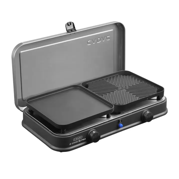 Cadac 2 Cook 2 Pro Deluxe Portatif 2 li Gazlı Ocak + Izgara