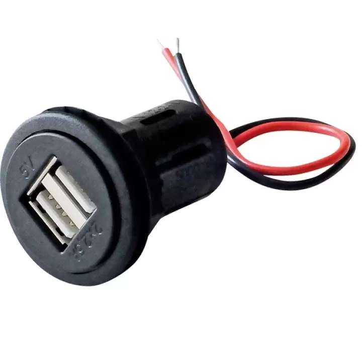 CBE R550UU 12V-24V İnput 2 Girişli 5V 2,5Ah USB Şarj Soketi