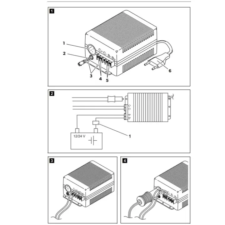 Dometic CoolPower MPS 50 110-240V - 24V Adaptör