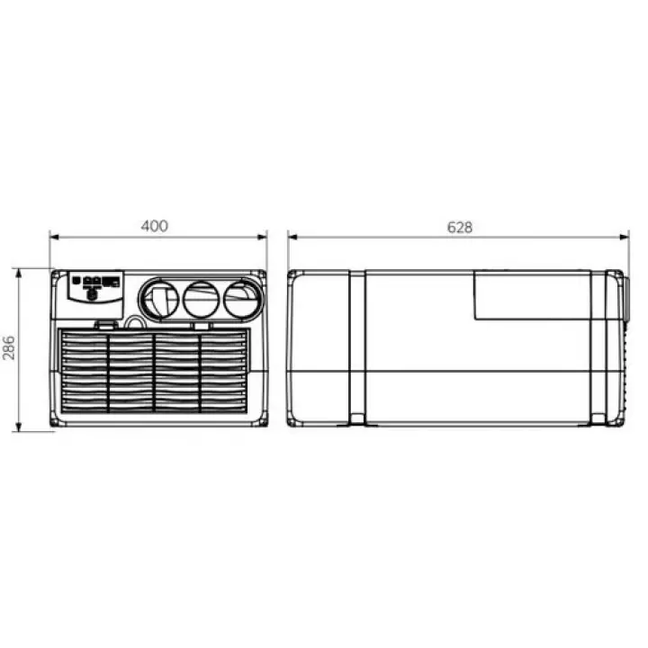 Dometic FreshWell 3000 220V 9200BTU Sıcak/Soğuk Zemin Karavan Kliması