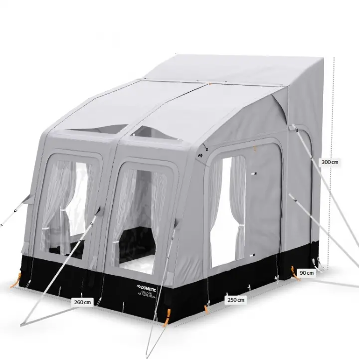 Dometic Rally AIR Tour 260DA 260cm Bağımsız Şişme Çekme ve MotoKaravan Çadırı (Drive Away)